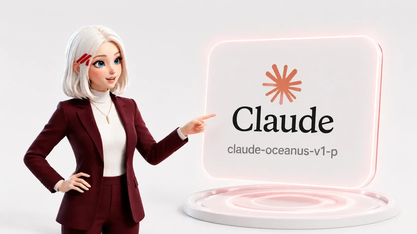 Сеоша с логотипом Claude Oceanus